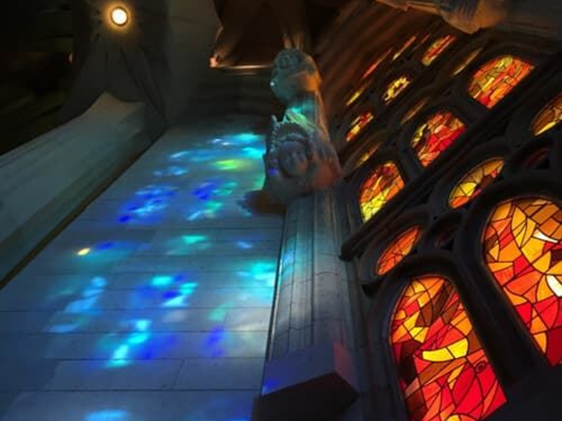 Vidrieras de la Sagrada Familia