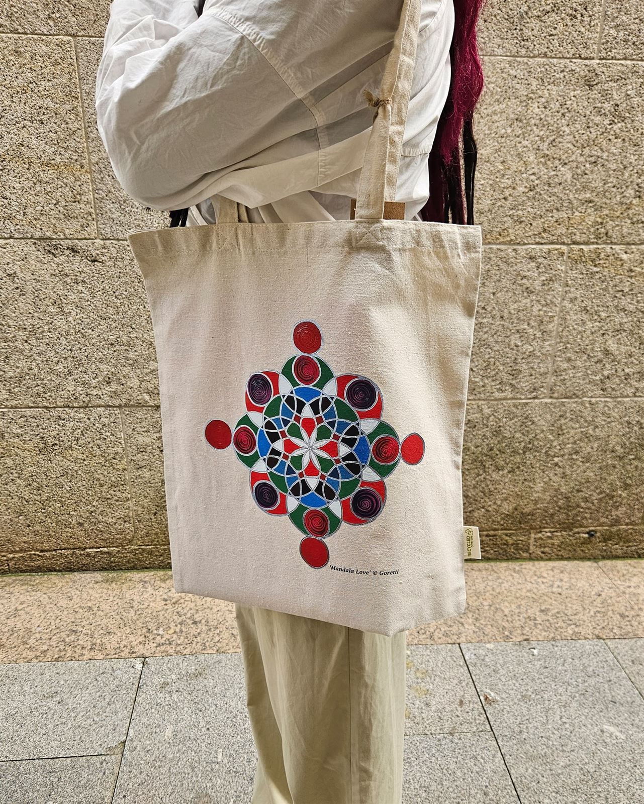 Bolsa Tote - Mandala Love - Imagen 1