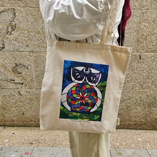 Bolsa Tote - Owl Wisdom - Imagen 1