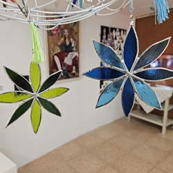 Estrellas y Mariposas - estilo Tiffany - Imagen 2