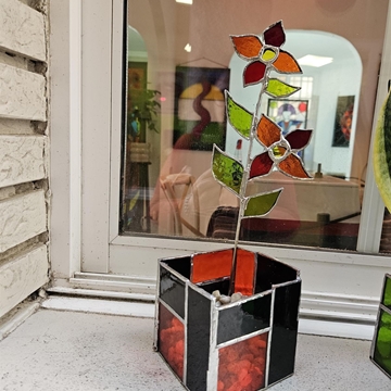 Flores - estilo tiffany - Imagen 1