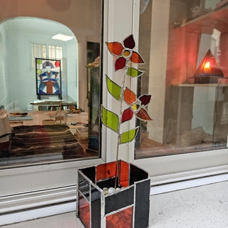 Flores - estilo tiffany - Imagen 2