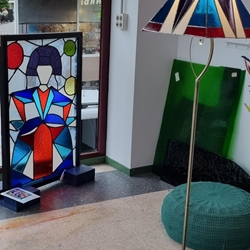 Lampara - art deco - VENDIDA (SOLD) Por encargo - Imagen 2
