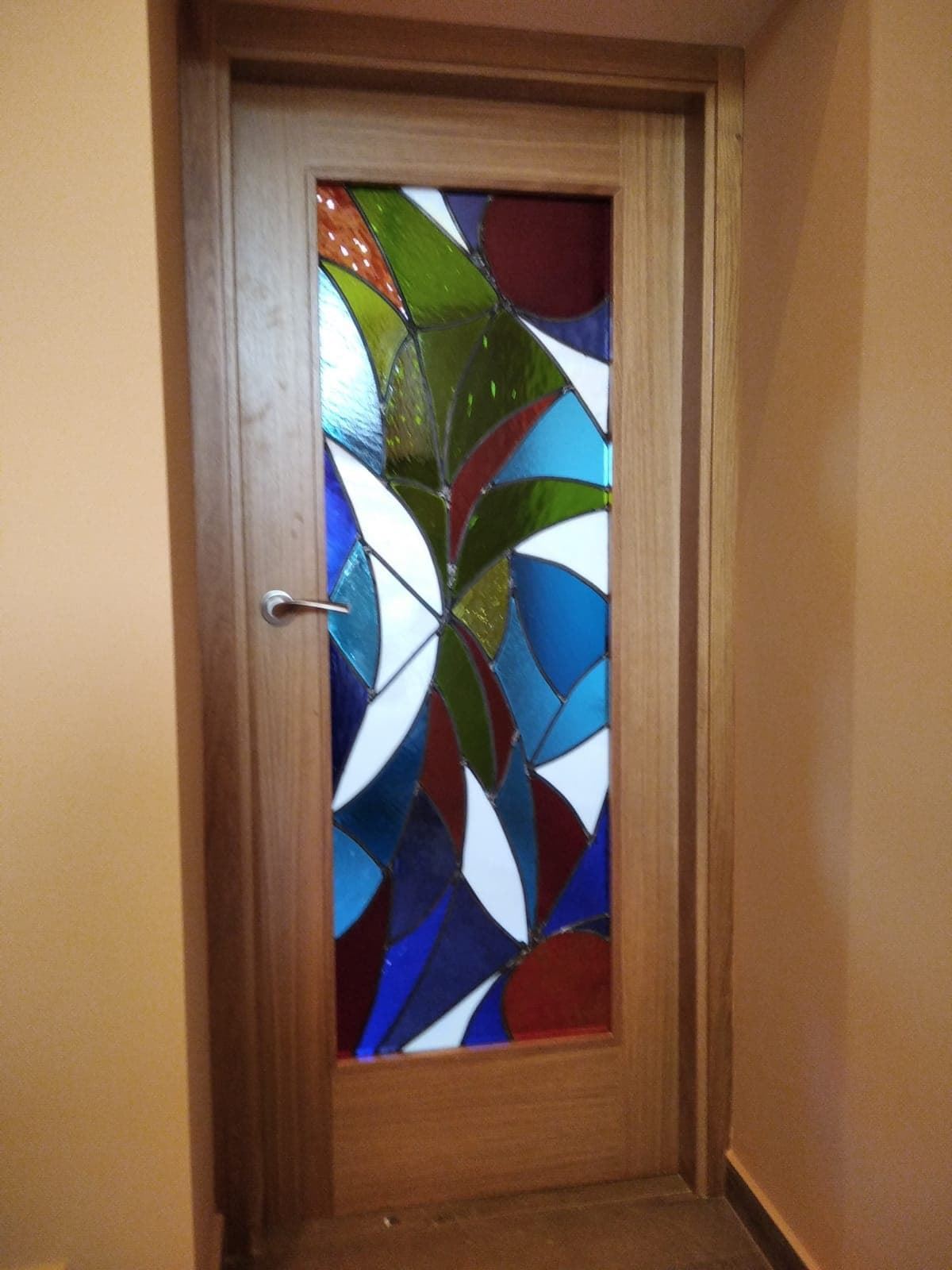 Vidriera para puerta - Encargo - Imagen 1