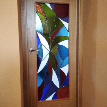 Vidriera para puerta - Encargo - Imagen 1